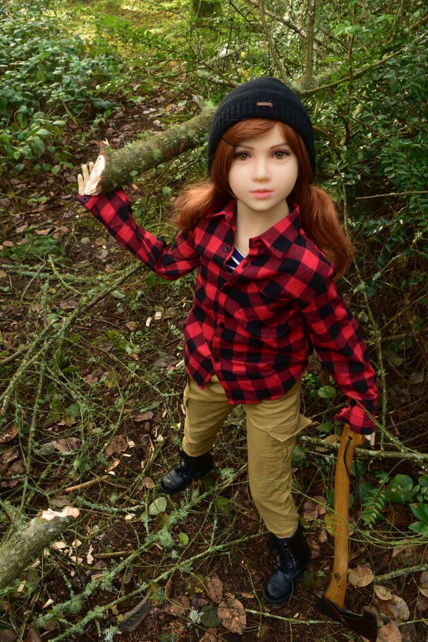 UTDOLL 126 cm Sasha Realistische Mini-Puppe (Kundenfotos) – Bild 3