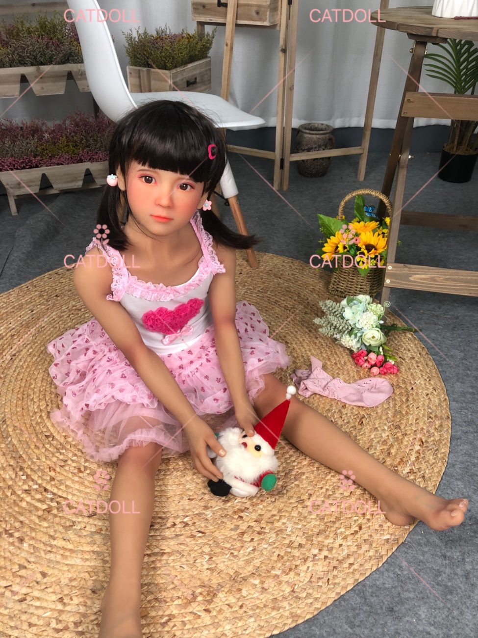 115 cm große Cici TPE realistische Mini-Puppe (asiatischer Teint) – Bild 2