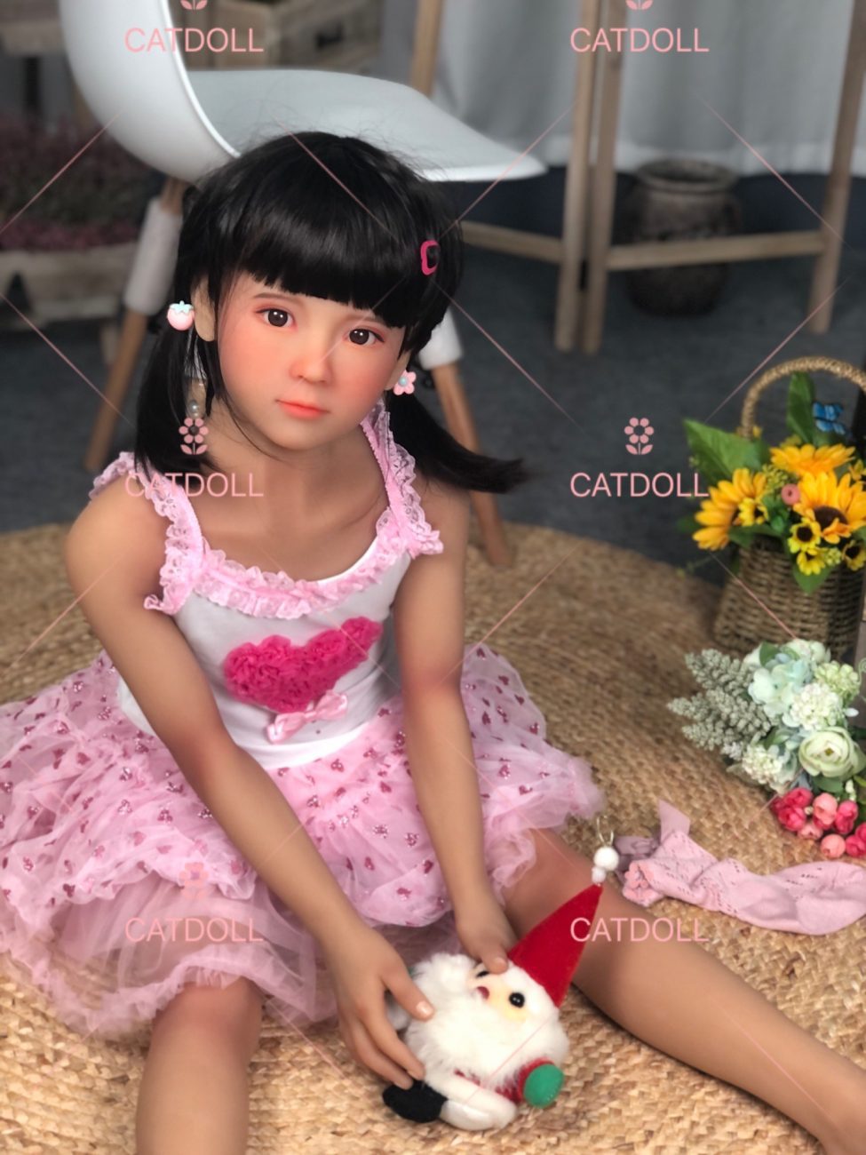 115 cm große Cici TPE realistische Mini-Puppe (asiatischer Teint) – Bild 3