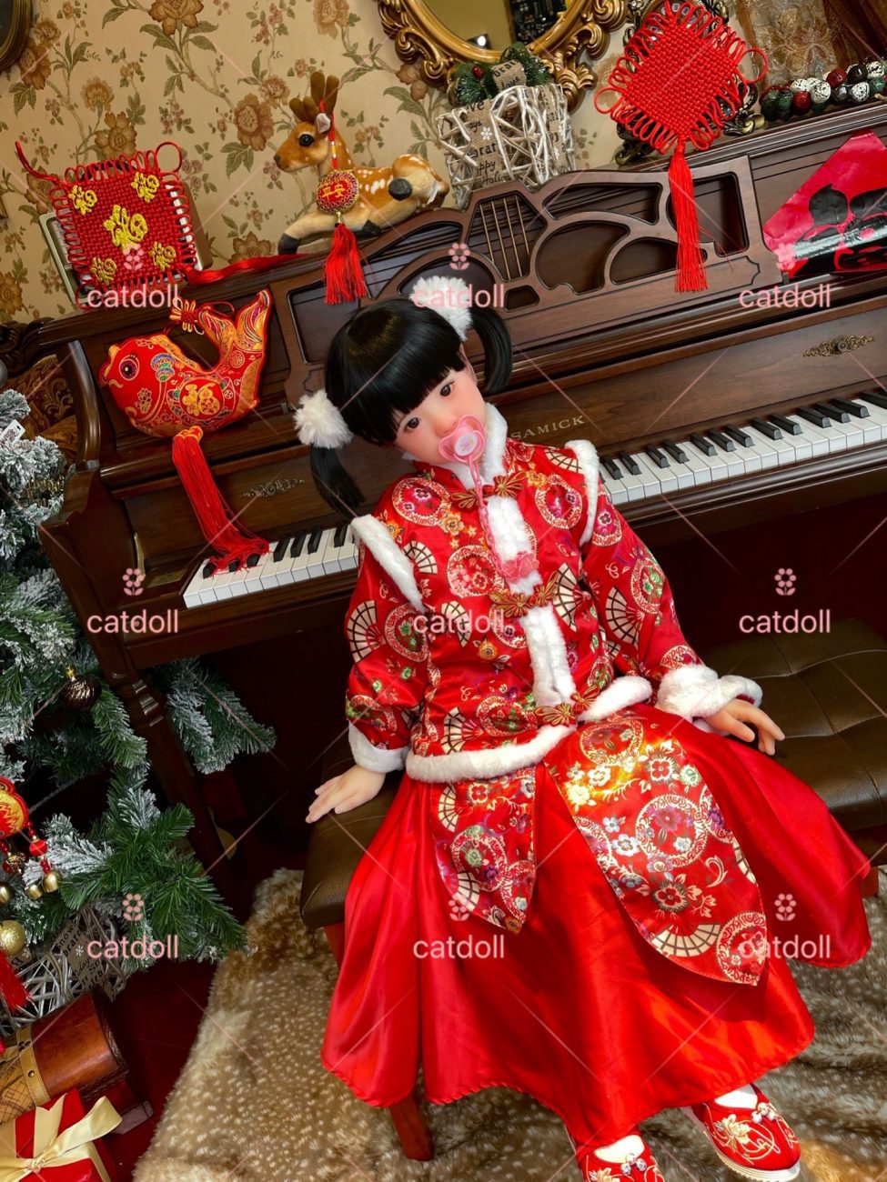 UTDOLL Q 108 cm realistische Mini-Puppe in Naturtönen – Kundenfotos – Bild 15