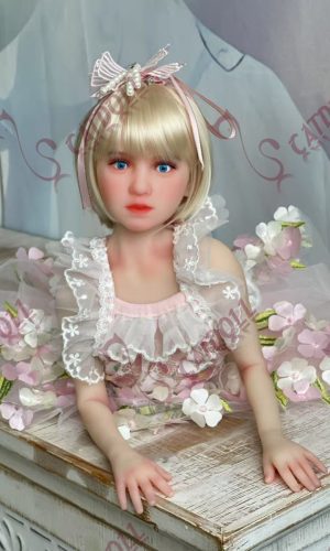 UTDOLL Sasha 60 cm realistische Mini-Puppe – weicher TPE-Körper