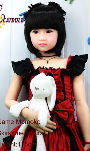 115 cm große Momoko TPE realistische Mini-Puppe