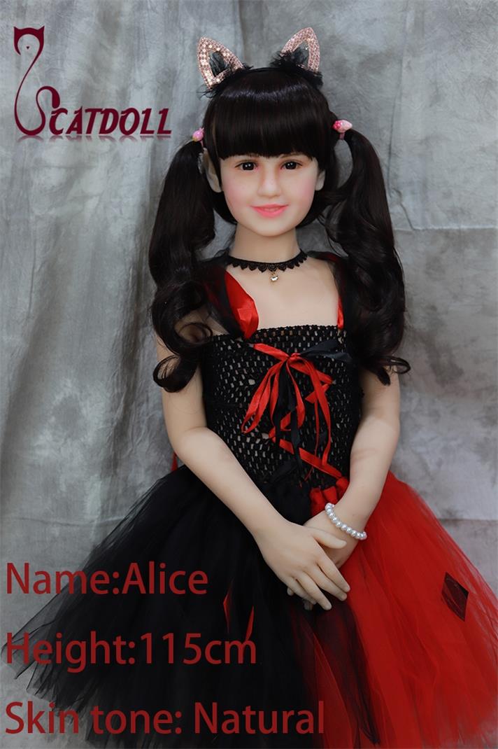 115 cm große Alice TPE realistische Mini-Puppe – Bild 5