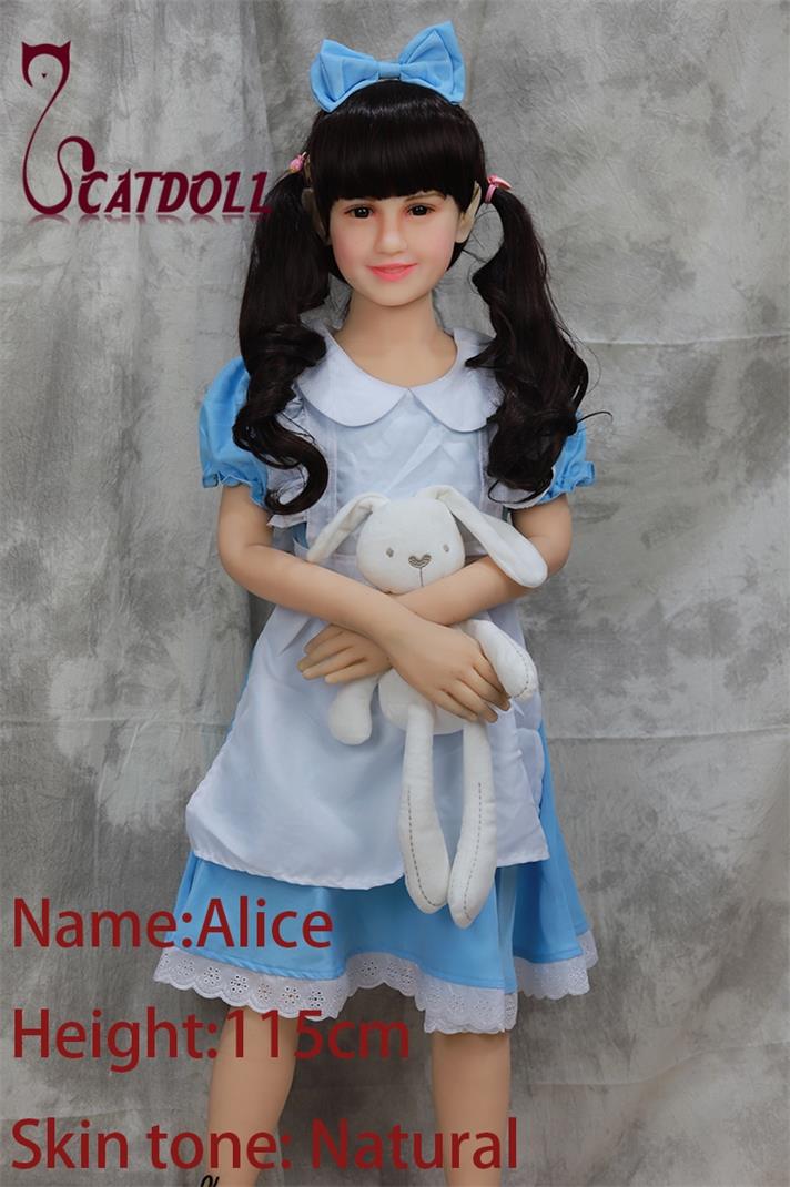 115 cm große Alice TPE realistische Mini-Puppe – Bild 2