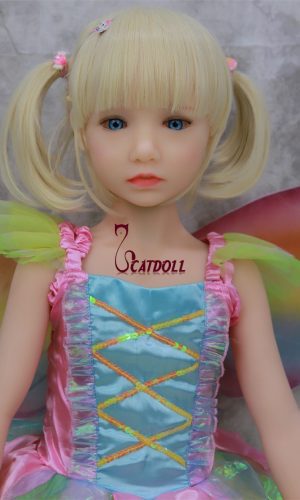 UTDOLL 108 cm Coco Realistische Mini-Puppe – Naturfarben