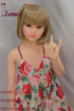 UTDOLL 115 cm Tina TPE Realistische Mini-Puppe