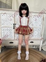 UTDOLL Maruko 109 cm TPE Realistische Mini-Puppe (Weicher Silikonkopf)
