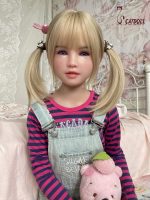 UTDOLL 128 cm Kelsie Silikonpuppe (weicher Silikonkopf)