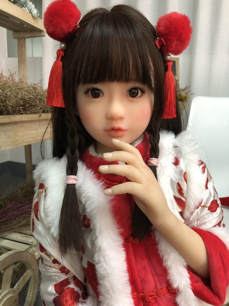 UTDOLL 128 cm Emelie, realistische Mini-Puppe mit offenen Augen – Bild 8